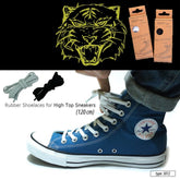 120cm Stretchable Rubber Elastic Shoelaces